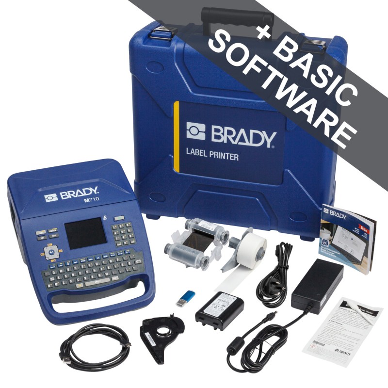 1 pcs - Brady M710 Handheld Label Printer, 50.8mm Max Label Width, UK