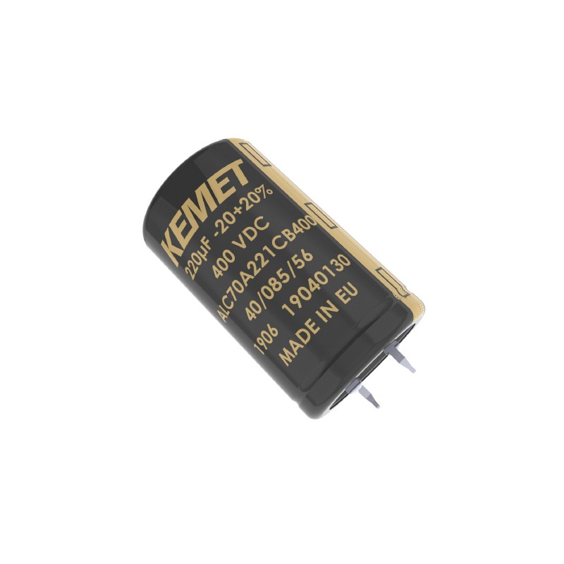 1 pcs - KEMET 1000μF Aluminium Electrolytic Capacitor 250V dc, Snap-In - ALC80A102DF250