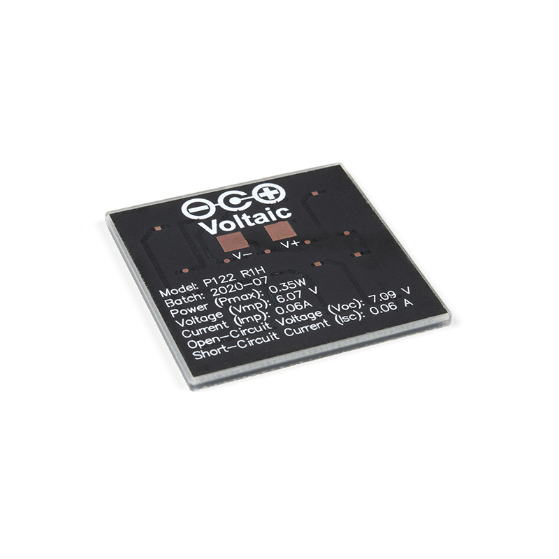 1 pcs : PRT-18724 - MINI SOLAR PANEL - 0.3 WATT, 6 V