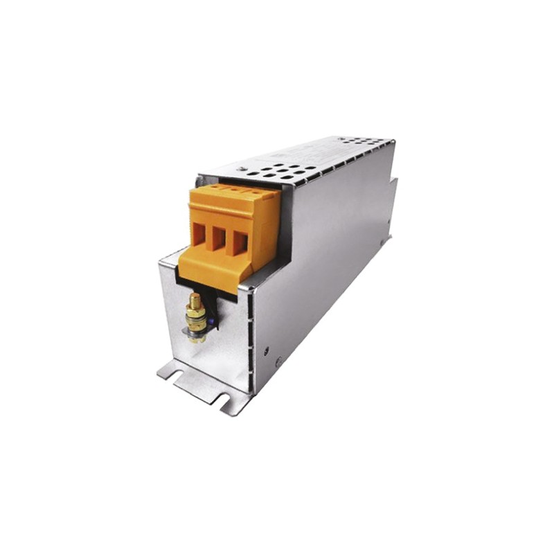 1 pcs - Block, HLD 110 30A 520 V ac 60Hz, Flange Mount RFI Filter, Screw 3 Phase