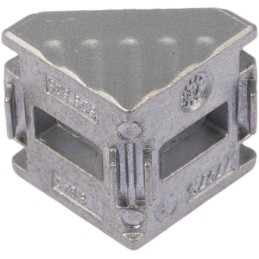 1 Bag of 1 - Bosch Rexroth M6 Angle Bracket Connecting Component, Strut Profile 30 mm, Groove Size 8mm