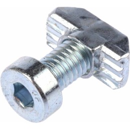 1 Bag of 1 - Bosch Rexroth M6 Angle Bracket Connecting Component, Strut Profile 30 mm, Groove Size 8mm