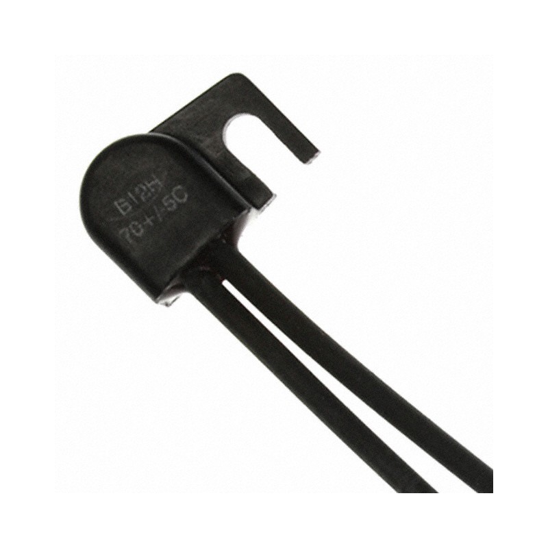 1 pcs : B12B07005AEDA0GE - THERMOSTAT 70DEG C SPST-NO RAD