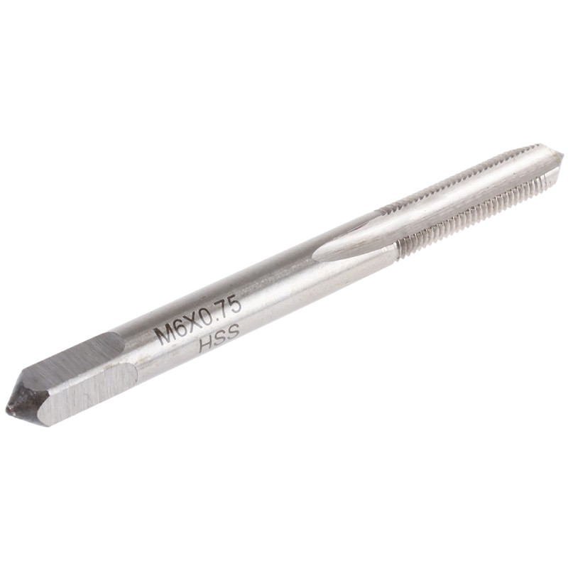 1 pcs - RS PRO Threading Tap, M6 Thread, 0.75mm Pitch, Metric Fine Standard
