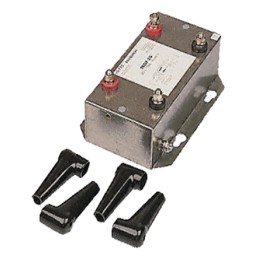 1 pcs - Roxburgh EMC, MDF 25A 250 V ac 60Hz, Flange Mount RFI Filter, Stud, Single Phase