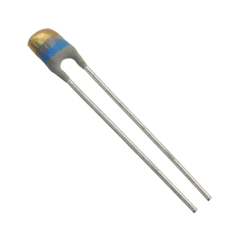1 pcs : NTCLE100E3688JB0 - THERMISTOR NTC 6.8OHM 2880K BEAD