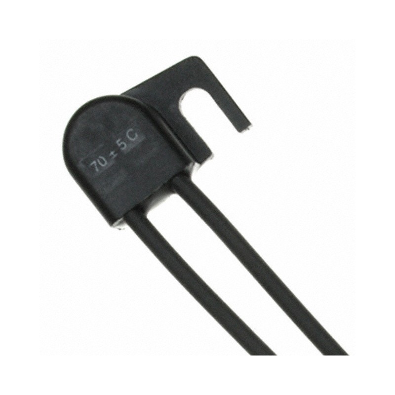 1 pcs : B12A07005AEDA0GE - THERMOSTAT 70DEG C SPST-NC RAD