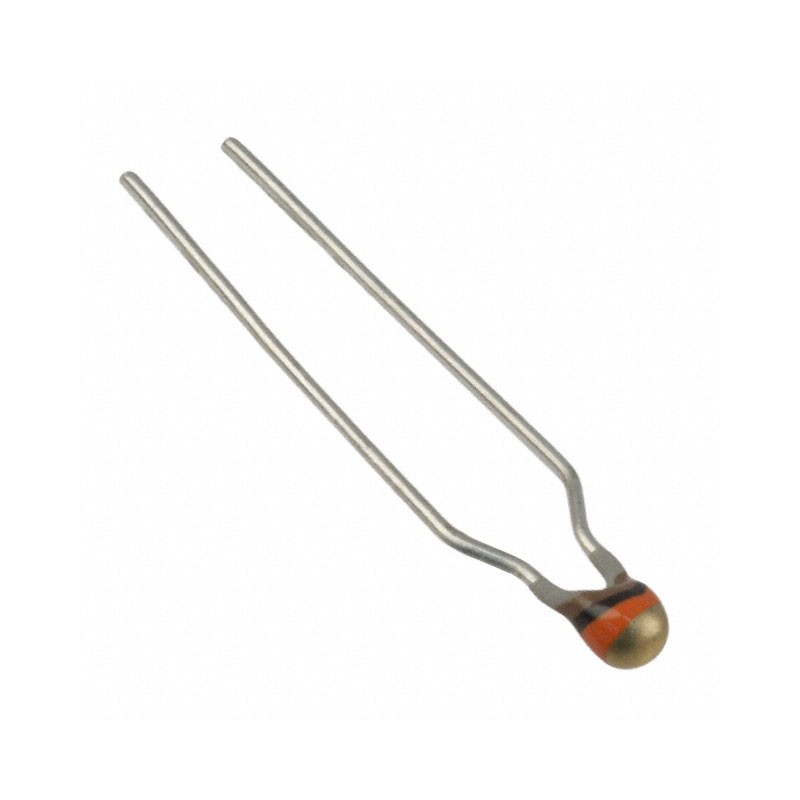 1 pcs : NTCLE100E3103JT2 - THERMISTOR NTC 10KOHM 3977K BEAD