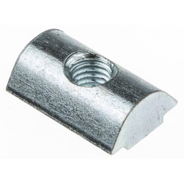 1 Bag of 10 - RS PRO M6 T-Slot Nut Connecting Component, Strut Profile 30 mm, Groove Size 6mm