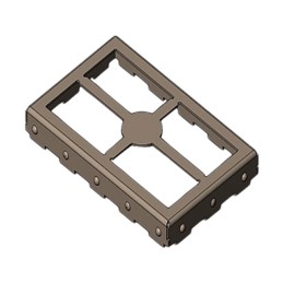 1 pcs : B-0728SB1156-0135XF - RF SHIELD 0.728' X 1.156' FRAME