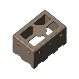 1 pcs : B-0500SB0750-0250XF - RF SHIELD 0.500' X 0.750' FRAME