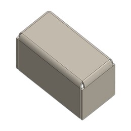 1 pcs : G-0225SC0453-0150XC - RF SHIELD 0.225' X 0.453' COVER