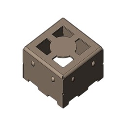 1 pcs : B-0500SB0500-0250XF - RF SHIELD 0.500' X 0.500' FRAME