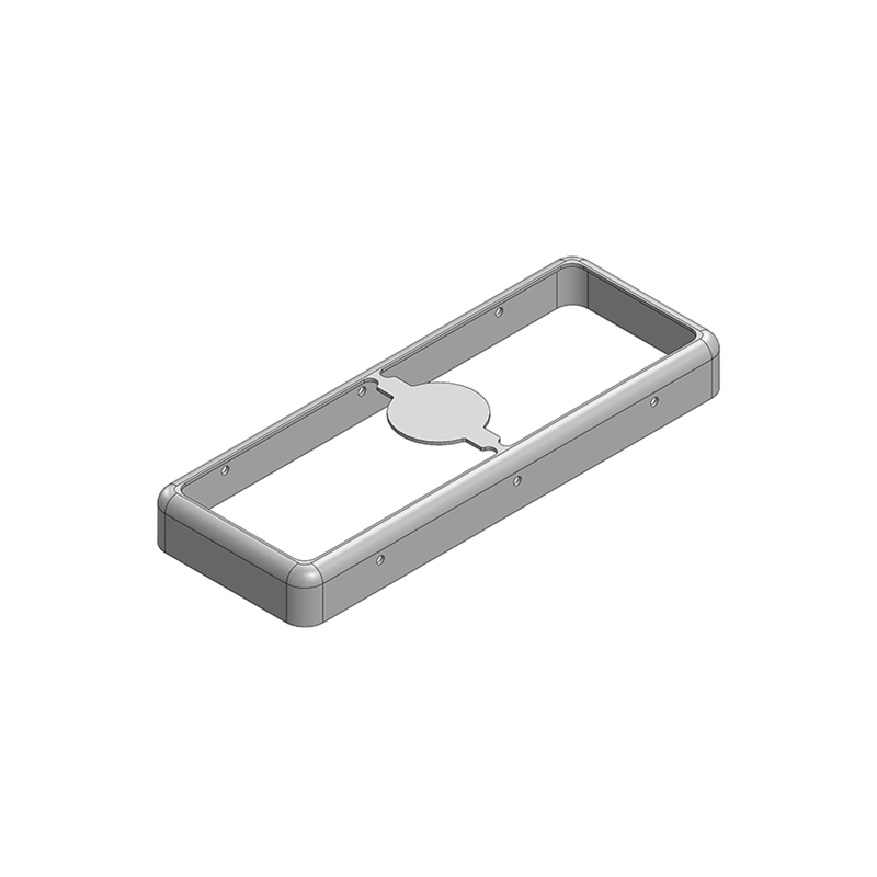 1 pcs : MS466-10F - RF SHIELD 0.681'X1.835' SOLDER