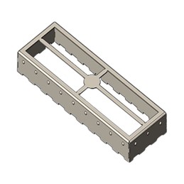 1 pcs : B-0750SB2250-0250XF - RF SHIELD 0.750' X 2.250' FRAME