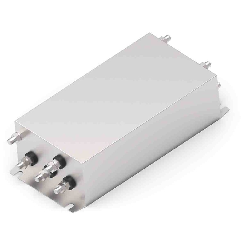1 pcs - TE Connectivity, KEV 150A 520 V ac 50/60Hz, Chassis Mount EMI Filter, Terminal Block 3 Phase