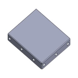 1 pcs : B-1175CC1410-0220XC-TPS - RF SHIELD 1.175' X 1.410' COVER