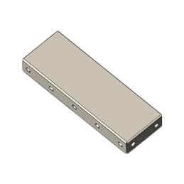 1 pcs : B-0750CC2250-0250XC - RF SHIELD 0.750' X 2.250' COVER