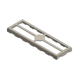 1 pcs : B-0480SB1540-0100XF - RF SHIELD 0.480' X 1.540' FRAME