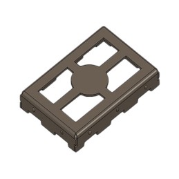 1 pcs : B-0500SB0750-0090XF - RF SHIELD 0.500' X 0.750' FRAME