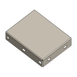 1 pcs : B-0875CC1125-0325XC - RF SHIELD 0.875' X 1.125' COVER