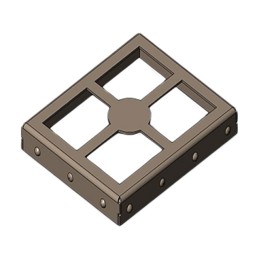 1 pcs : B-0750SC0900-0125XF - RF SHIELD 0.750' X 0.900' FRAME