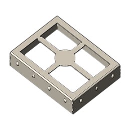 1 pcs : B-0750SC1000-0140ZF - RF SHIELD 0.750' X 1.375' FRAME