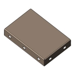 1 pcs : B-0900CC1375-0190XC - RF SHIELD 0.900' X 1.375' COVER