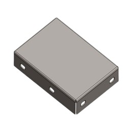 1 pcs : B-0725CC1060-0220XC-TPS - RF SHIELD 0.725' X 1.060' COVER