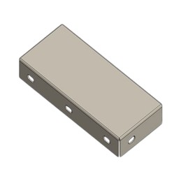 1 pcs : B-0550CC1300-0250XC - RF SHIELD 0.550' X 1.300' COVER