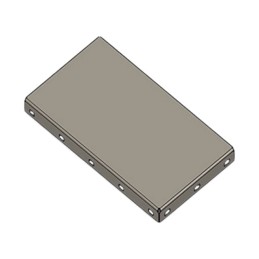 1 pcs : B1250CC2250-0165XC - RF SHIELD 1.250' X 2.250' COVER