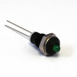 1 pcs - CML Innovative Technologies 1902X00X Series Green Panel Mount Indicator, 2.2V, 6mm Mounting Hole Size, IP40