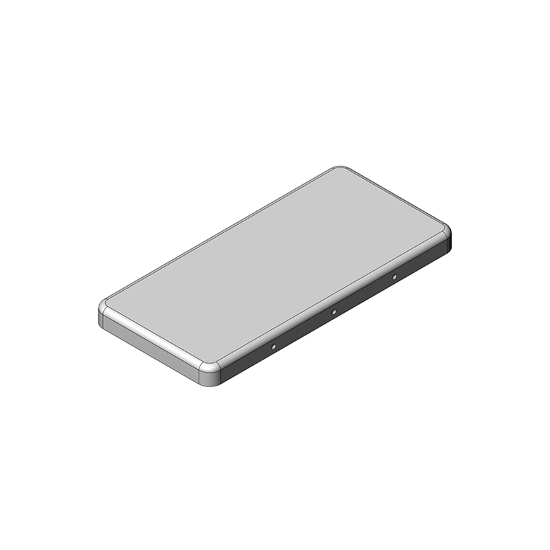 1 pcs : MS405-10C - RF SHIELD 0.768X1.618' SNAP FIT