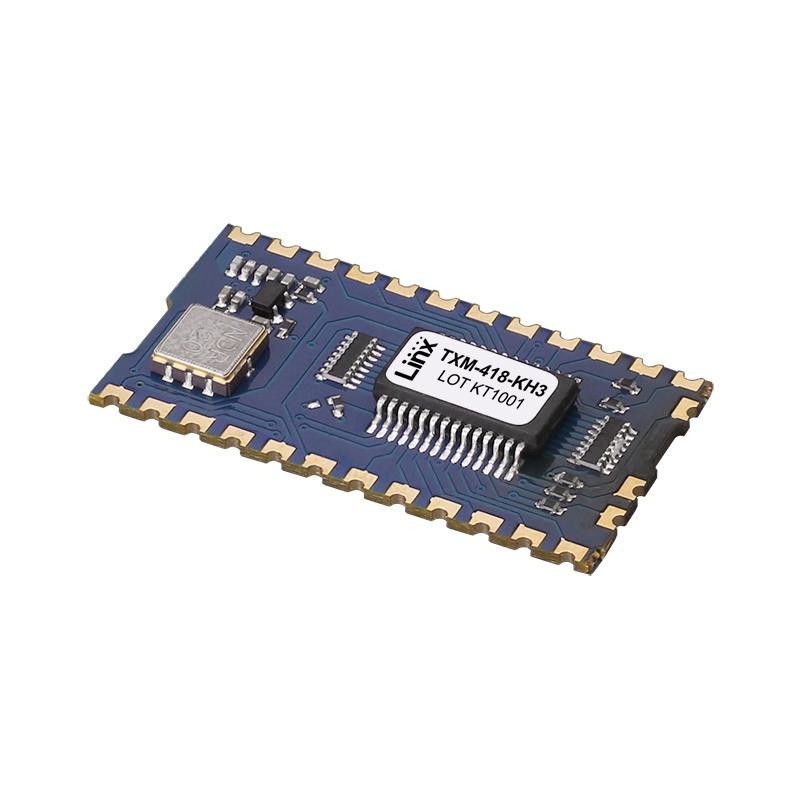 1 pcs : TXM-418-KH3 - RF TX IC ASK 418MHZ 27SMD MOD
