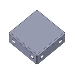 1 pcs : B-0750CC0750-0175XC - RF SHIELD 0.750' X 0.750' COVER