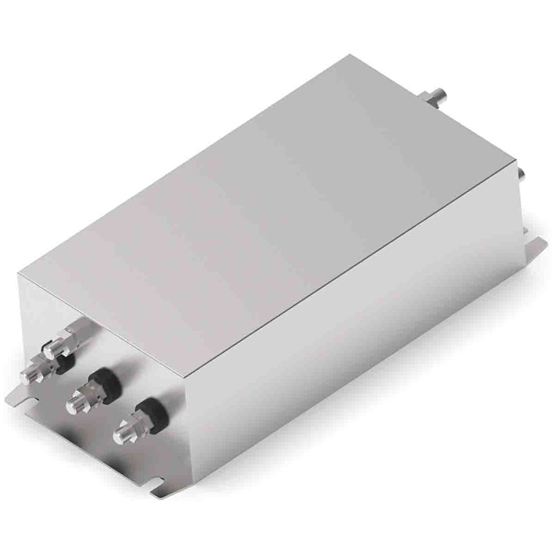 1 pcs - TE Connectivity, KEM 150A 520 V ac 50 - 60Hz, Chassis Mount EMI Filter, Terminal Block 3 Phase