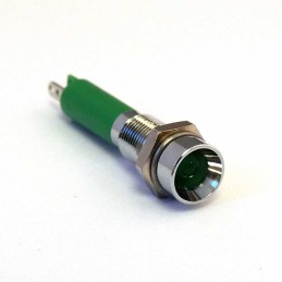 1 pcs - CML Innovative Technologies 1903X35X Series Green Panel Mount Indicator, 24V dc, 6mm Mounting Hole Size, IP40
