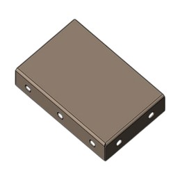 1 pcs : S-0900CC1375-0190XC - RF SHIELD 0.900' X 1.375' COVER