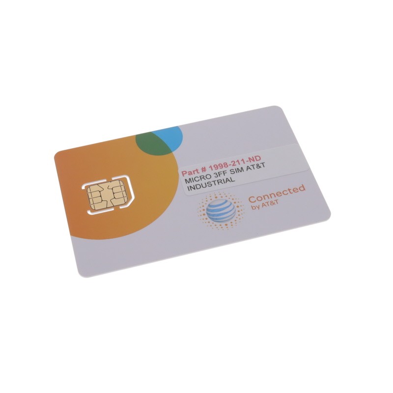 1 pcs : 211 - MICRO 3FF SIM AT&T INDUSTRIAL