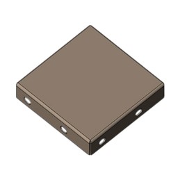 1 pcs : B-1000CC1000-0140XC - RF SHIELD 1.000' X 1.000' COVER