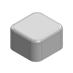 1 pcs : MS128-10S - RF SHIELD 0.484'X0.504' SOLDER