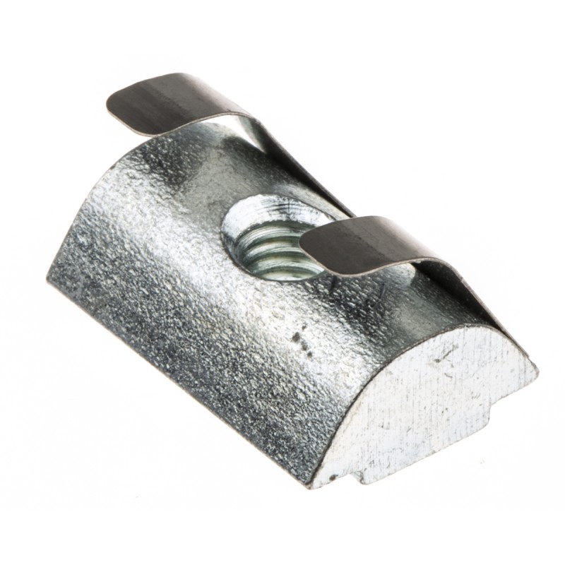 1 Bag of 10 - RS PRO M5 T-Slot Nut Connecting Component, Strut Profile 30 mm, Groove Size 6mm