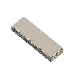 1 pcs : B-0480CC1540-0100XC - RF SHIELD 0.480' X 1.540' COVER