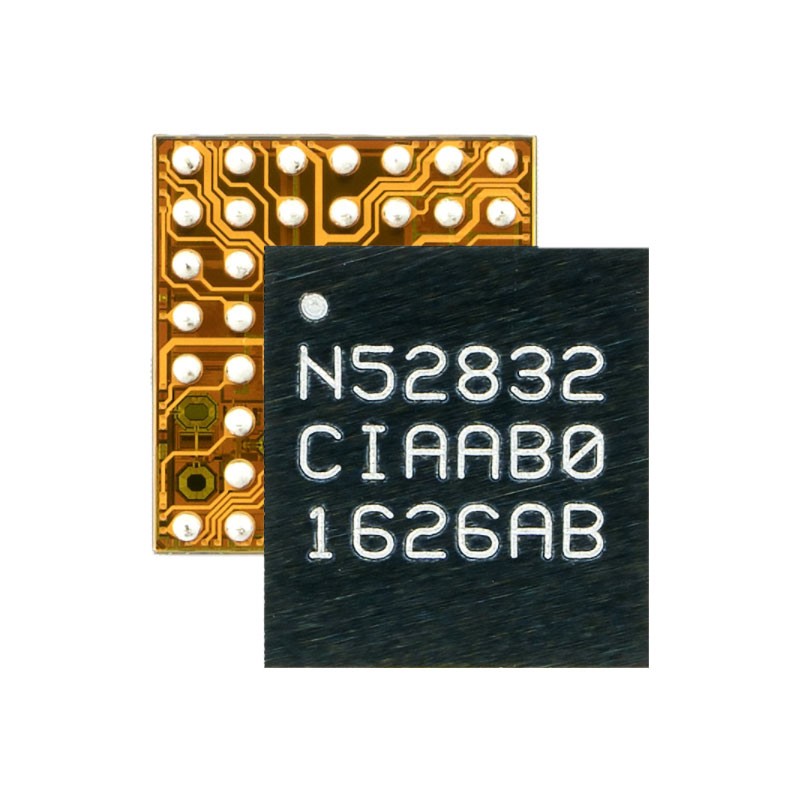 1 pcs : NRF52832-CIAA-G-R7 - IC RF TXRX+MCU BLE 50WLCSP
