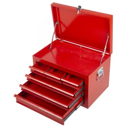 1 pcs - RS PRO 6 drawer Steel Tool Chest, 350mm x 530mm x 340mm