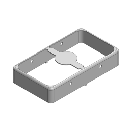 1 pcs : MS353-10F - RF SHIELD 0.787'X1.390' SOLDER
