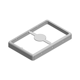 1 pcs : MS374-10F-NS - 37.4X23.9X3.8 MM RF FRAME