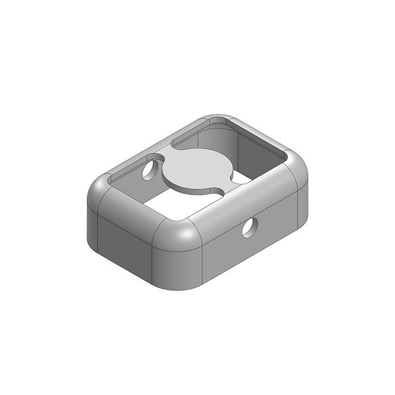 1 pcs : MS087-10F-NS - RF SHIELD 0.248'X0.343' SOLDER