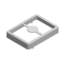 1 pcs : MS323-20F - RF SHIELD 0.937'X1.272' SOLDER