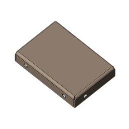 1 pcs : B-0500CC0750-0090XC - RF SHIELD 0.500' X 0.750' COVER